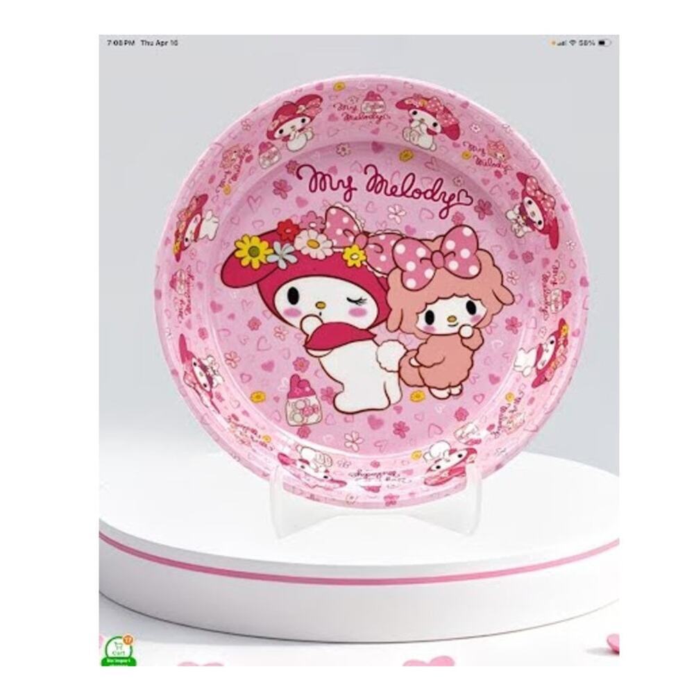 #MEL-147 Hello Kitty & Friends -   My melody, Malamine, pasta bowl